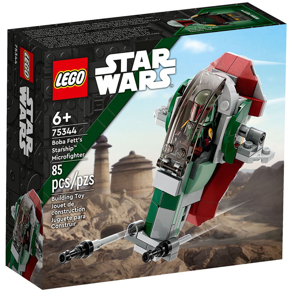 LEGO Star Wars Микрофайтер: Звездолет Бобы Фета 75344
LEGO Star Wars Микрофайтер: Звездолет Бобы Фета 75344