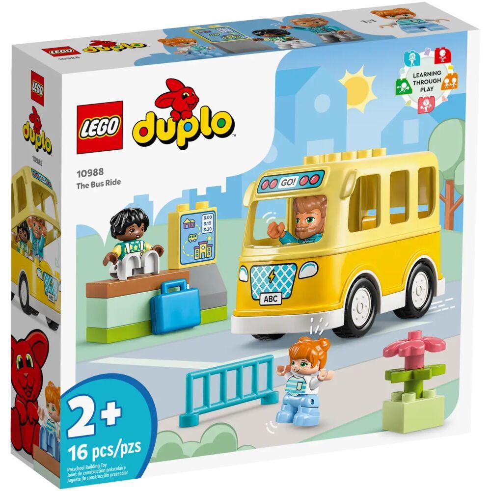 LEGO DUPLO Поездка на автобусе 10988
LEGO DUPLO Поездка на автобусе 10988