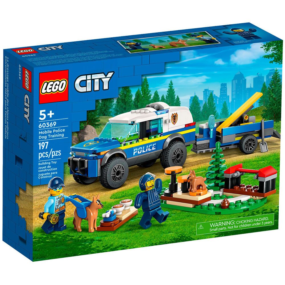 LEGO City Дрессировка собак мобильной полиции 60369
LEGO City Дрессировка собак мобильной полиции 60369