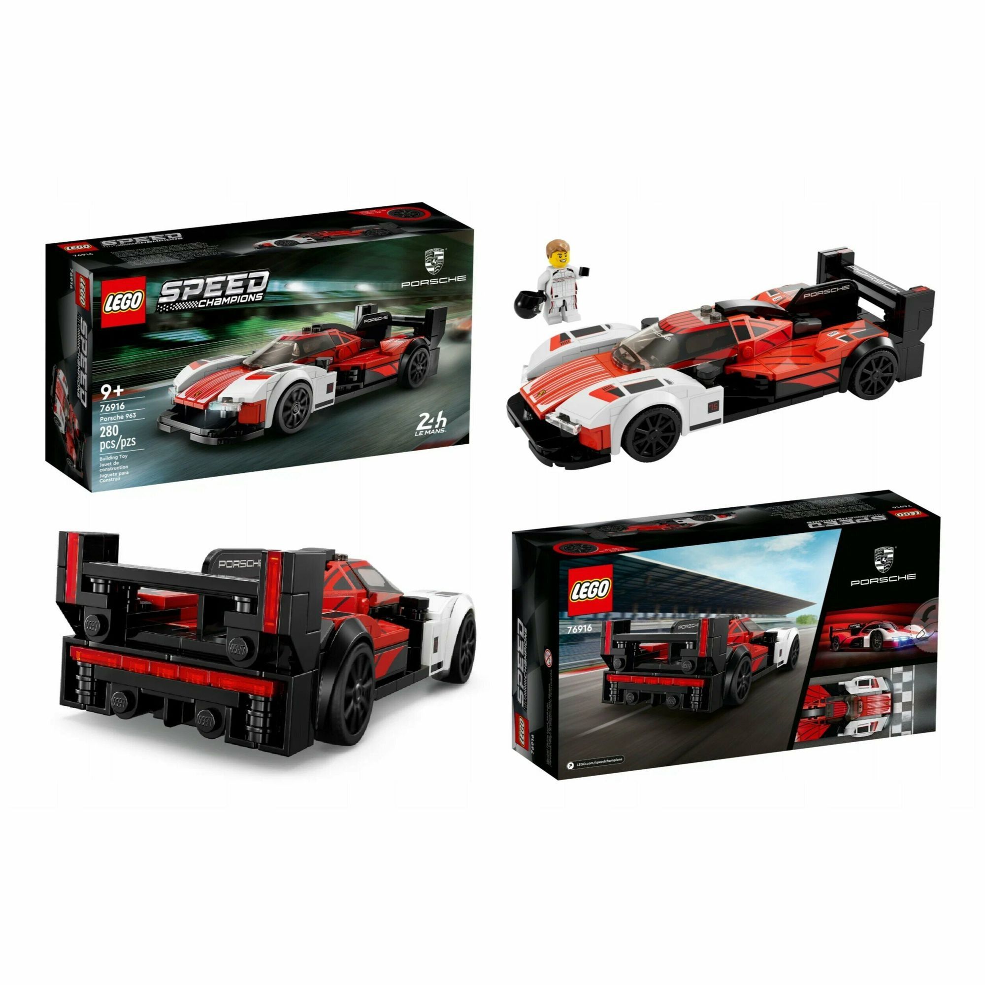LEGO Speed Champions Porsche 963 76916
LEGO Speed Champions Porsche 963 76916