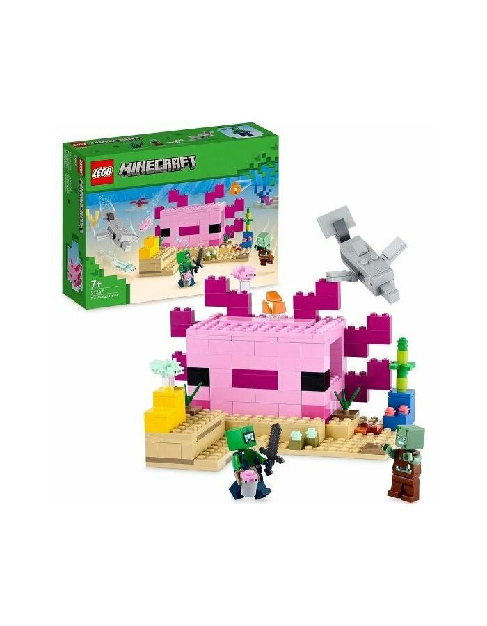 LEGO Minecraft Дом Аксолотля 21247
LEGO Minecraft Дом Аксолотля 21247