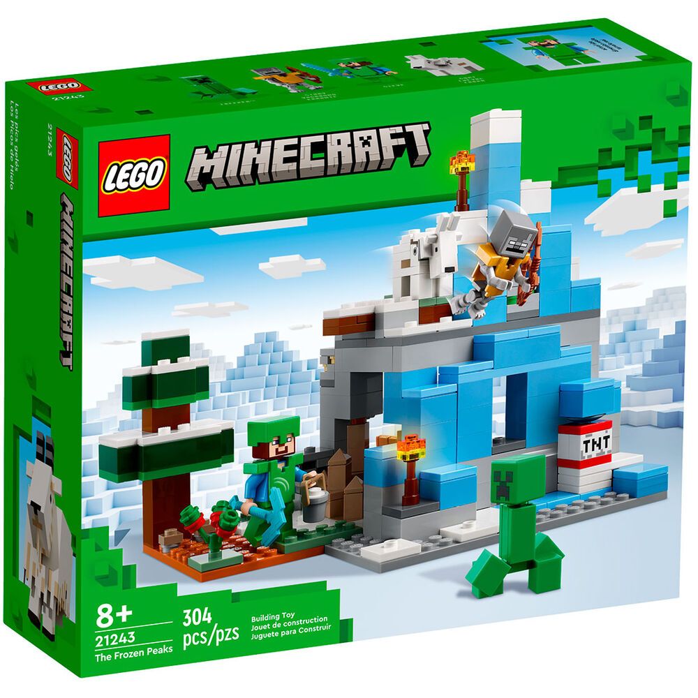 LEGO Minecraft Ледяные вершины 21243 
LEGO Minecraft Ледяные вершины 21243