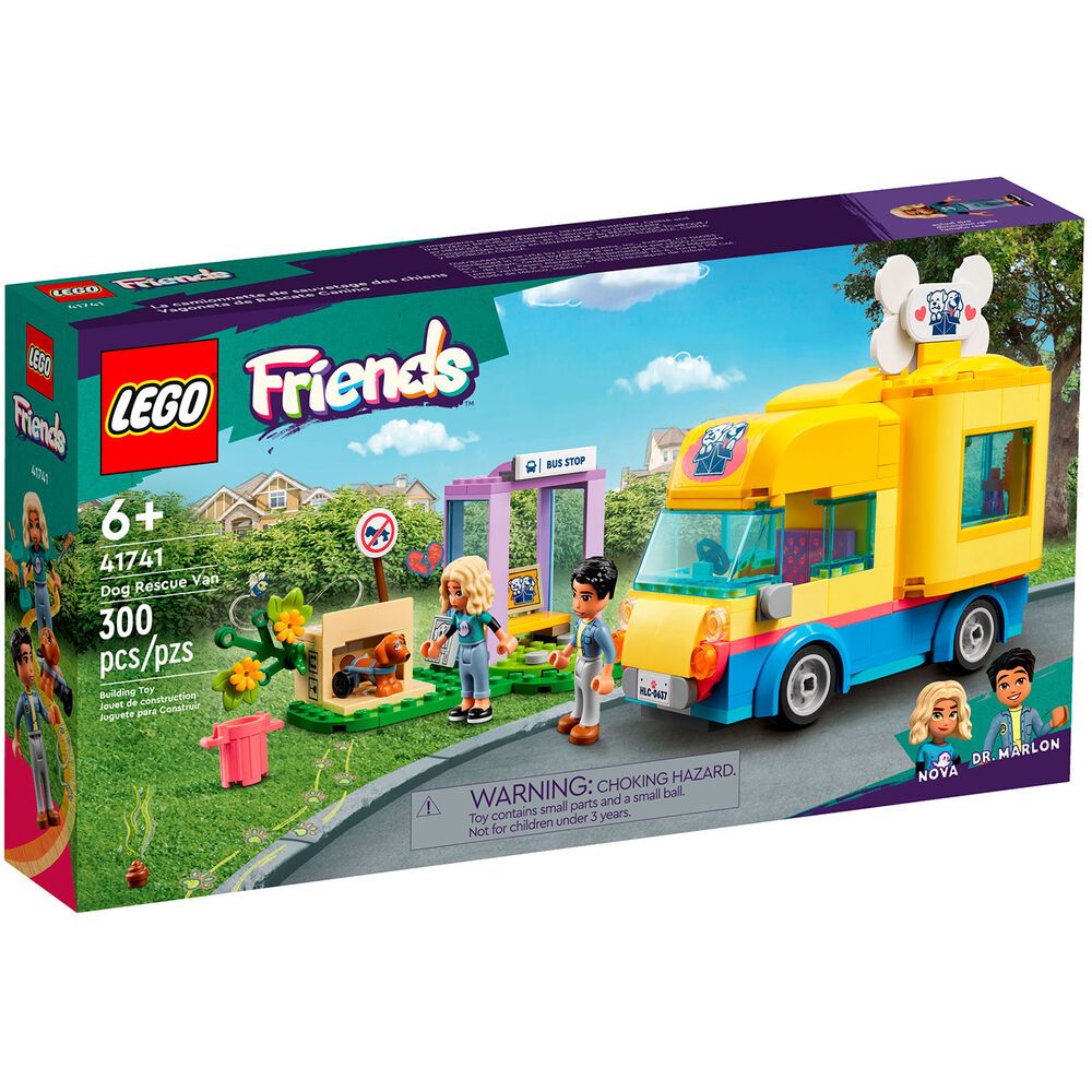 LEGO Friends Фургон для спасения собак 41741
LEGO Friends Фургон для спасения собак 41741