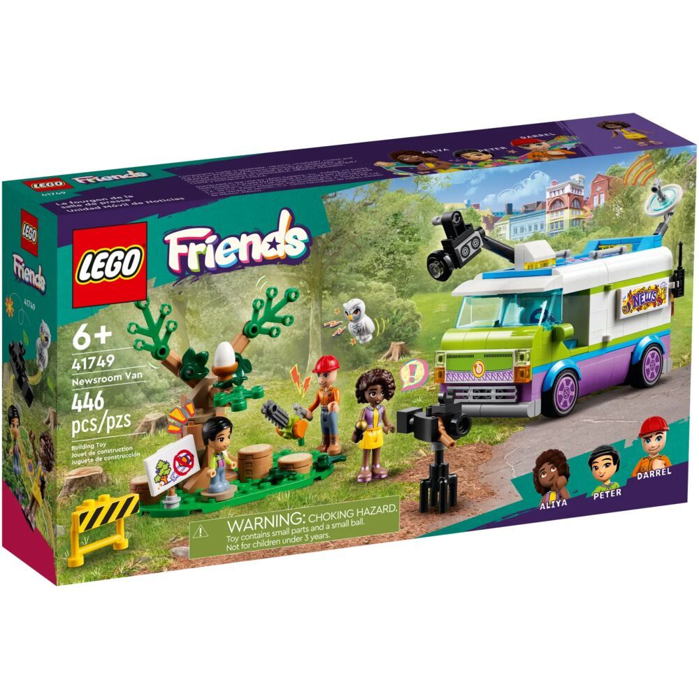 LEGO Friends Фургон отдела новостей 41749
LEGO Friends Фургон отдела новостей 41749