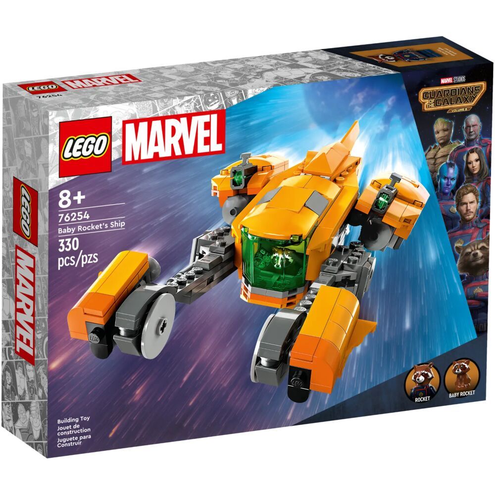 LEGO Super Heroes Marvel Корабль малыша Ракеты 76254
LEGO Super Heroes Marvel Корабль малыша Ракеты 76254