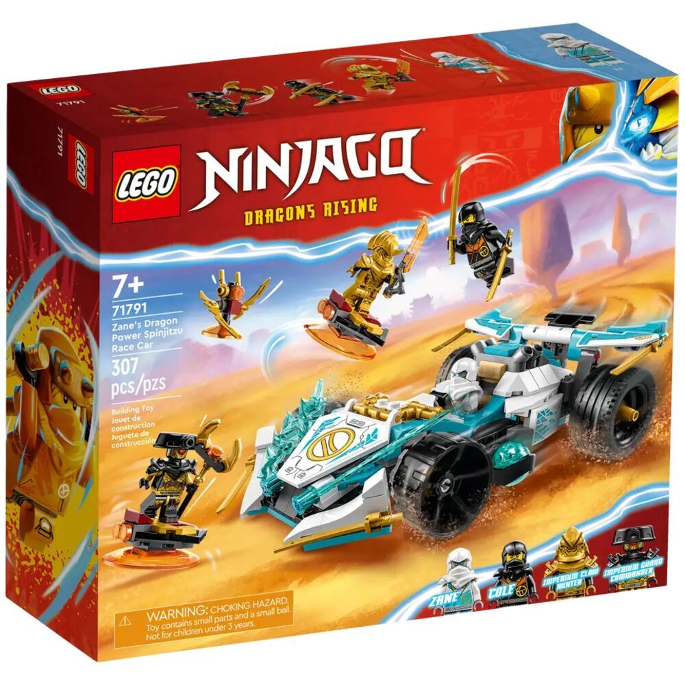 LEGO Ninjago Сила дракона Зейна: Гоночный автомобиль Кружитцу 71791
LEGO Ninjago Сила дракона Зейна: Гоночный автомобиль Кружитцу 71791