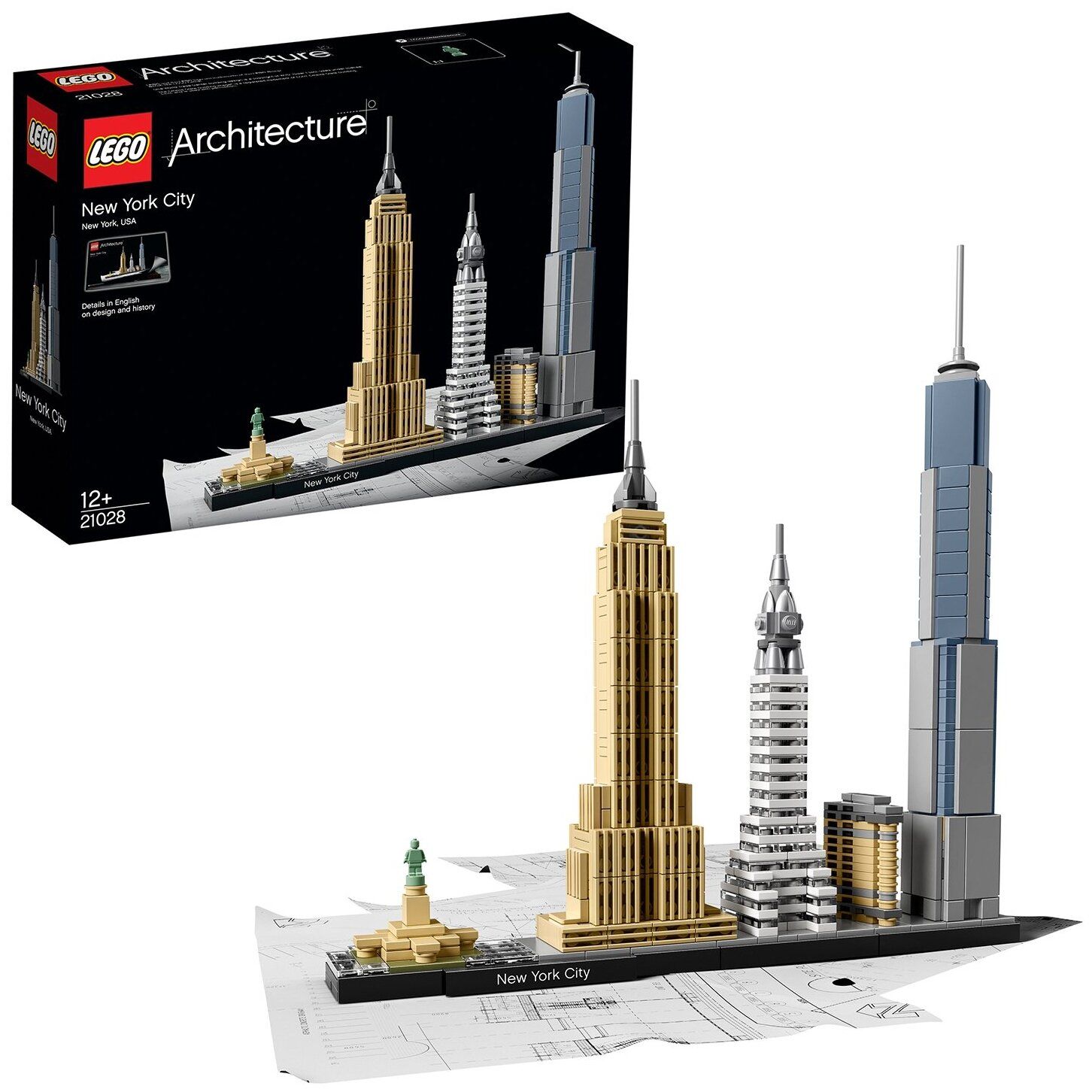 LEGO Architecture Нью-Йорк 21028
LEGO Architecture Нью-Йорк 21028