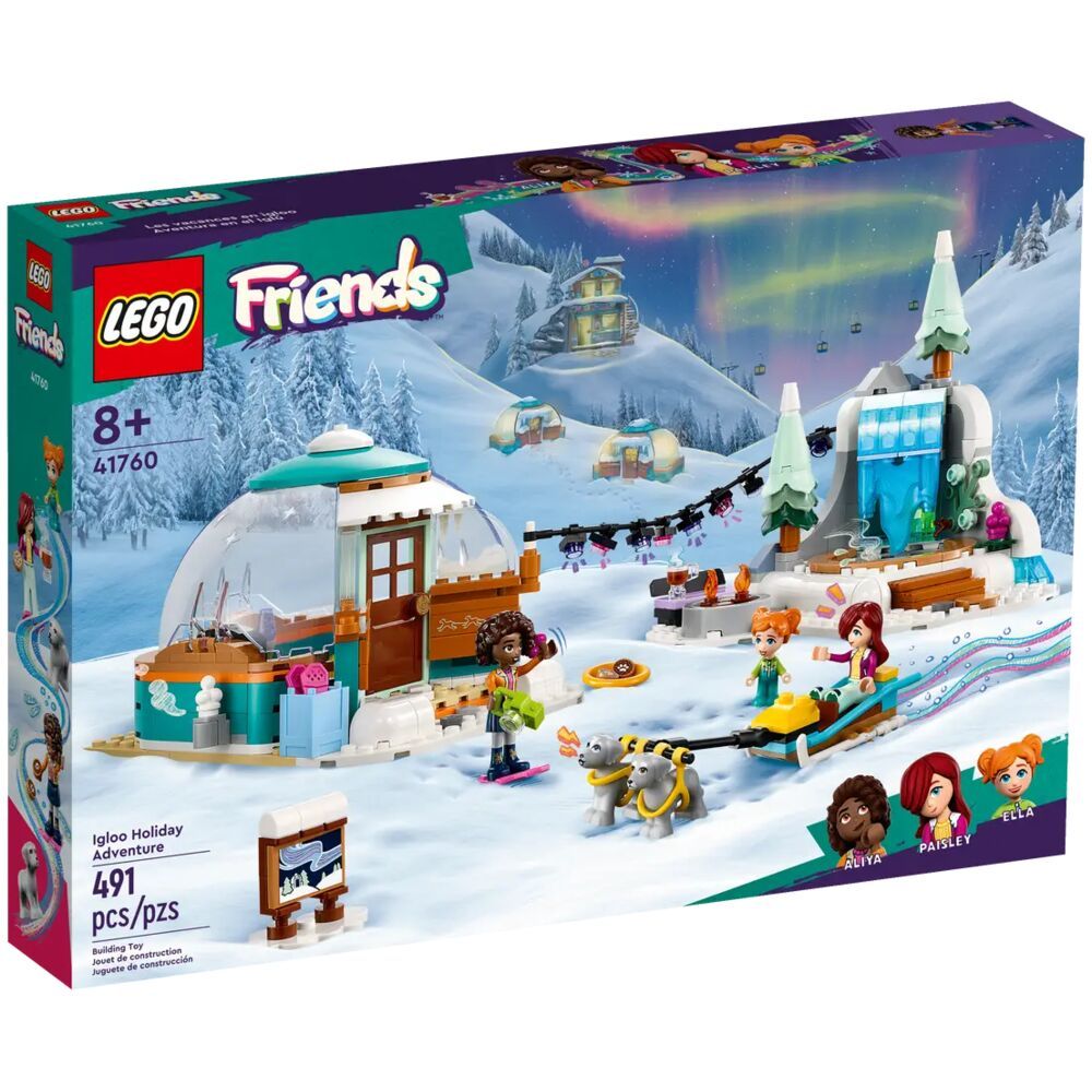 LEGO Friends Каникулы. Прииключение в Иглу 41760
LEGO Friends Каникулы. Прииключение в Иглу 41760