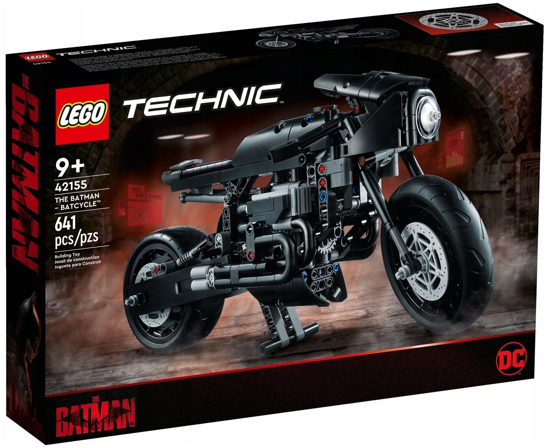 LEGO Technic Бэтцикл 42155
LEGO Technic Бэтцикл 42155