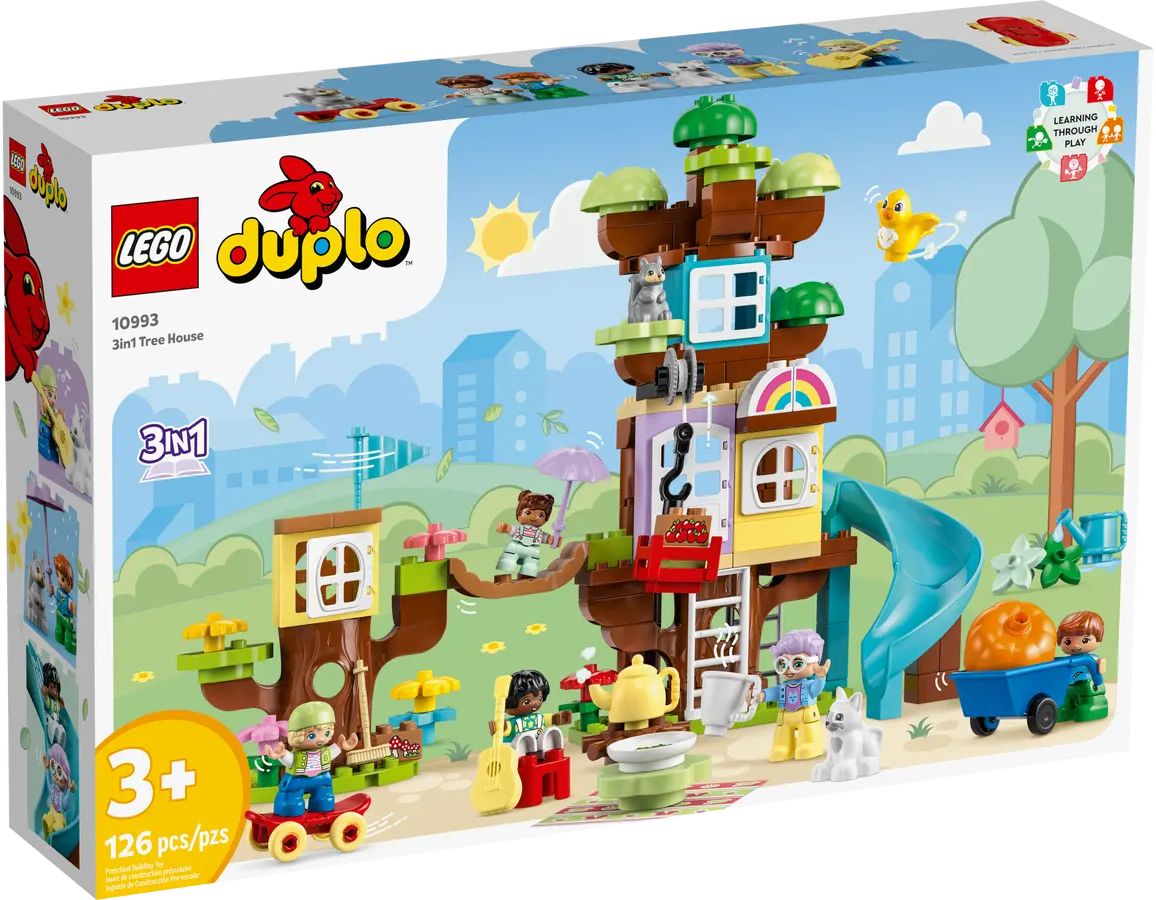 LEGO DUPLO Дом на дереве 3 в 1 10993
LEGO DUPLO Дом на дереве 3 в 1 10993