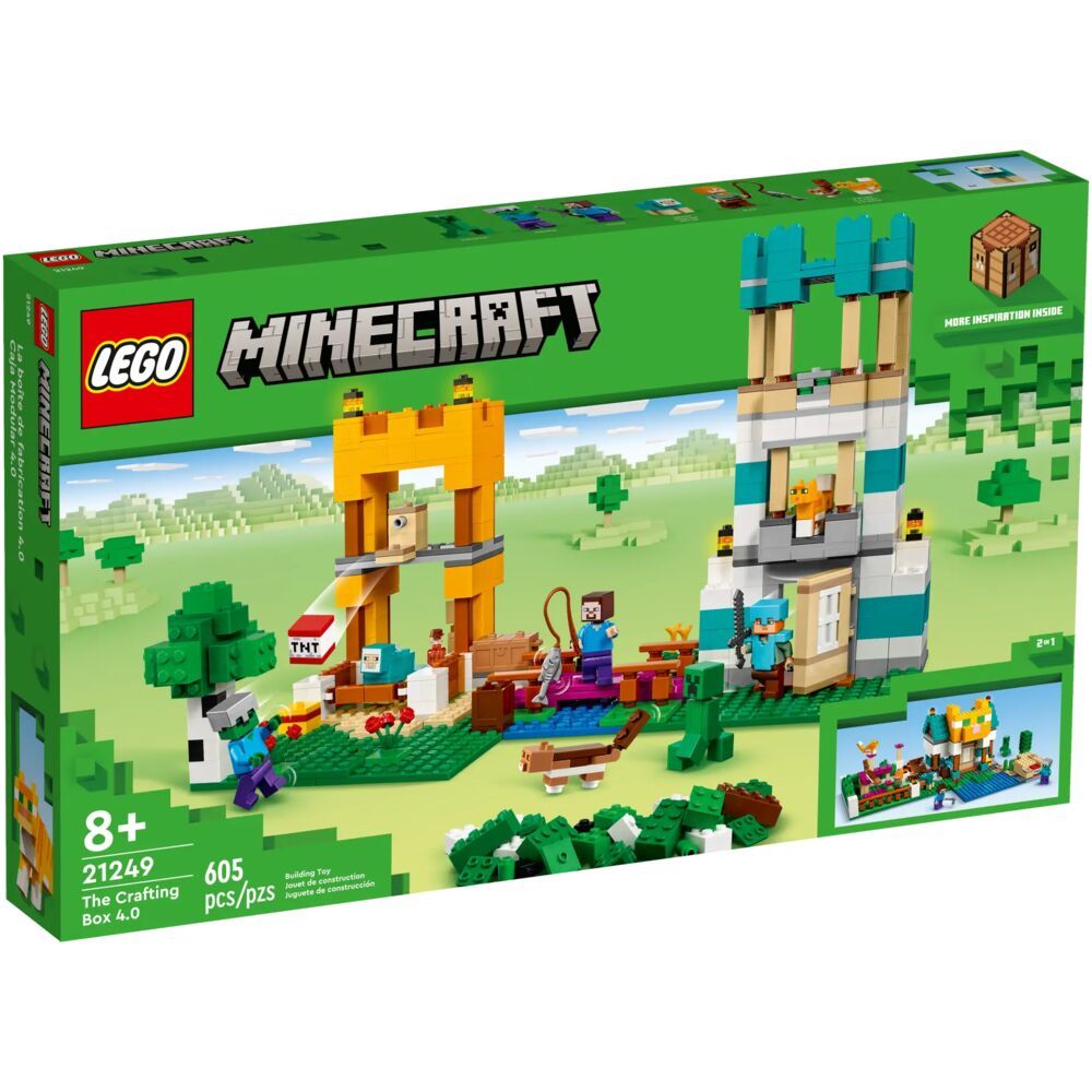 LEGO Minecraft Ящик для Крафта 4 21249
LEGO Minecraft Ящик для Крафта 4 21249