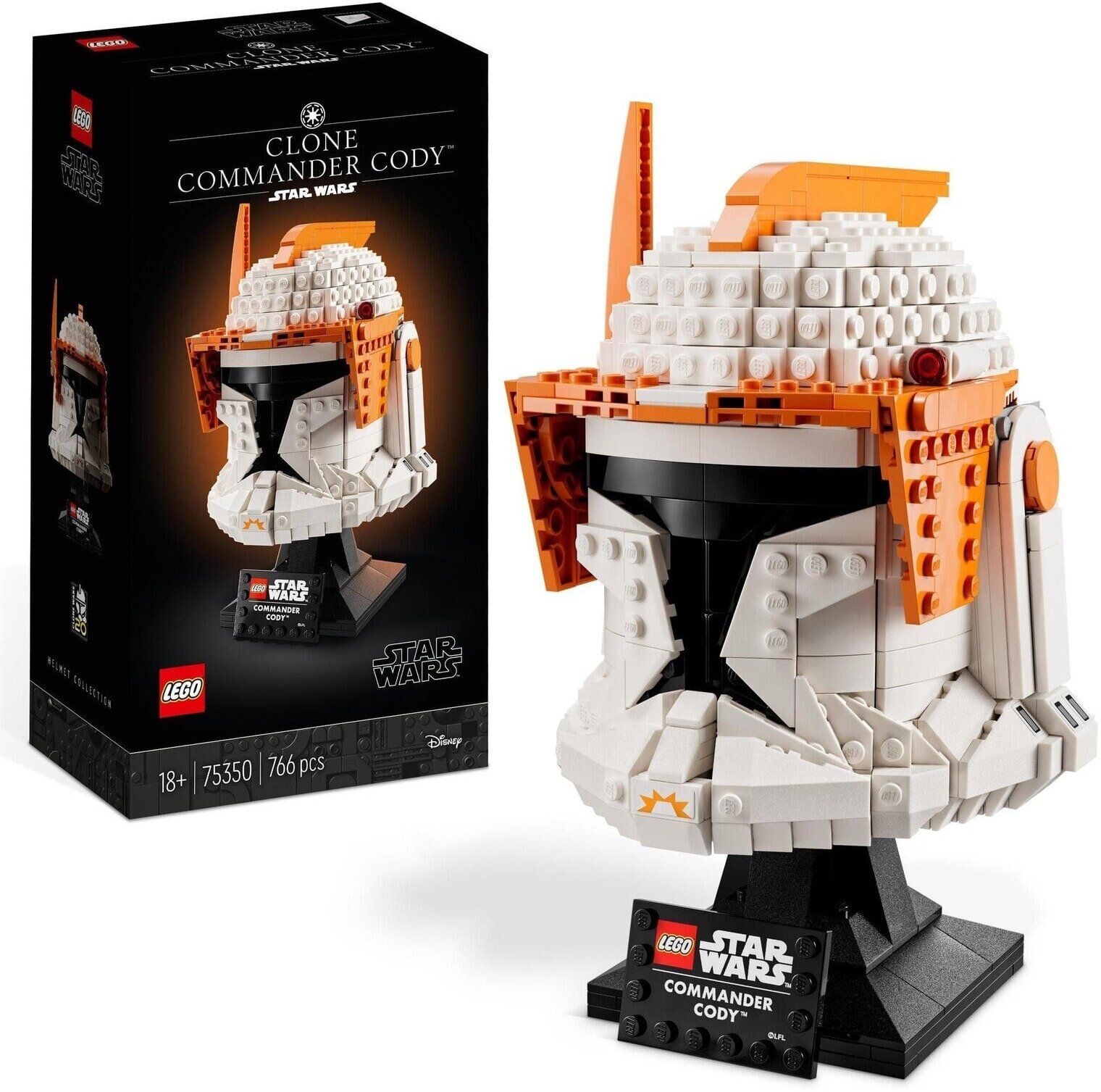 LEGO Star Wars Шлем командира клонов Коди 75350
LEGO Star Wars Шлем командира клонов Коди 75350