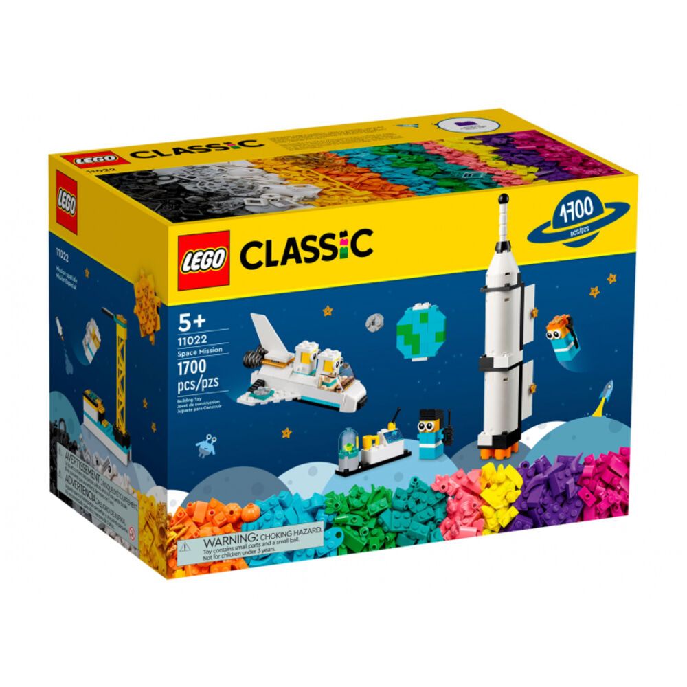 LEGO Classic Космическая миссия 11022
LEGO Classic Космическая миссия 11022