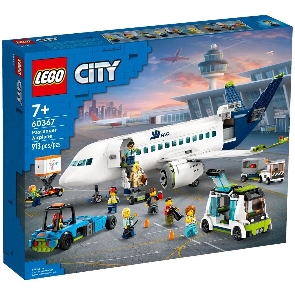 LEGO City Пассажирский самолет 60367
LEGO City Пассажирский самолет 60367