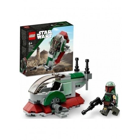 Конструктор Lego Star Wars Микроистребитель Звездный корабль Бобы Фетта (75344)
Конструктор Lego Star Wars Микроистребитель Звездный корабль Бобы Фетта (75344)