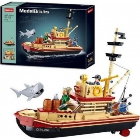 Конструктор "Рыболовное судно" 592 детали в коробке CATHERINE
Конструктор "Рыболовное судно" 592 детали в коробке CATHERINE