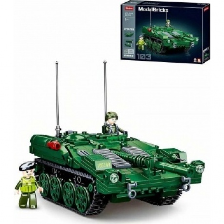 Конструктор "Танк" 692 детали в коробке
Конструктор "Танк" 692 детали в коробке