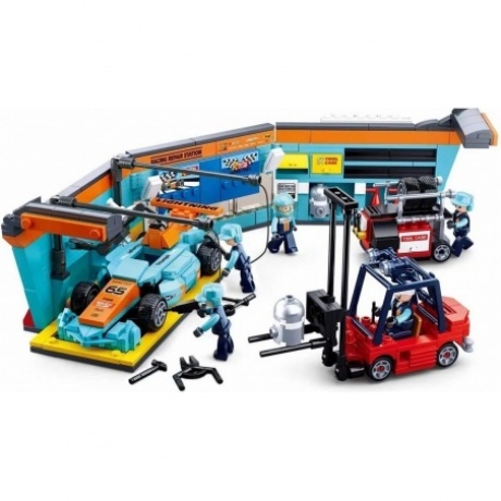 Конструктор "Автогонки.СТО" 555 деталей в коробке
Конструктор "Автогонки.СТО" 555 деталей в коробке