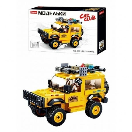 Конструктор "Внедорожник Сафари" 288 деталей в коробке поворотные колеса
Конструктор "Внедорожник Сафари" 288 деталей в коробке поворотные колеса