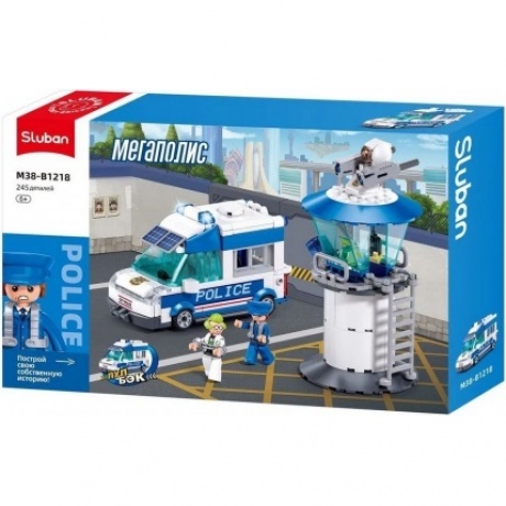 Конструктор "Сопровождение преступника" 245 деталей в коробк е с инерционной машиной
Конструктор "Сопровождение преступника" 245 деталей в коробк е с инерционной машиной