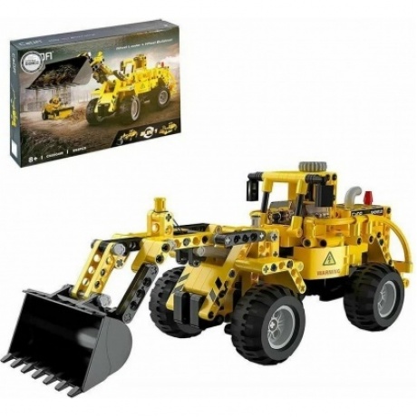 Конструктор 2в1 "Бульдозер+погрузчик" 693 детали в коробке управление ковшом,подвижные элементы
Конструктор 2в1 "Бульдозер+погрузчик" 693 детали в коробке управление ковшом,подвижные элементы