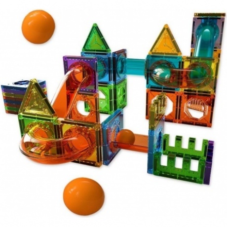 Конструктор магнитный 62 детали,7 шариков,наклейки (в контейнере)
Конструктор магнитный 62 детали,7 шариков,наклейки (в контейнере)
