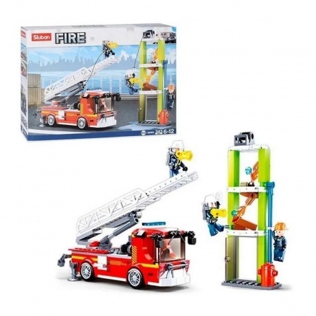 Конструктор "Огонь.Пожарная машина" 343 детали в коробке
Конструктор "Огонь.Пожарная машина" 343 детали в коробке