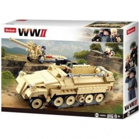 Конструктор "Бронетранспортер" 460 деталей в коробке
Конструктор "Бронетранспортер" 460 деталей в коробке