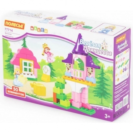 Конструктор "Макси"-"Веселая принцесса" 50 деталей (в коробк
Конструктор "Макси"-"Веселая принцесса" 50 деталей (в коробк