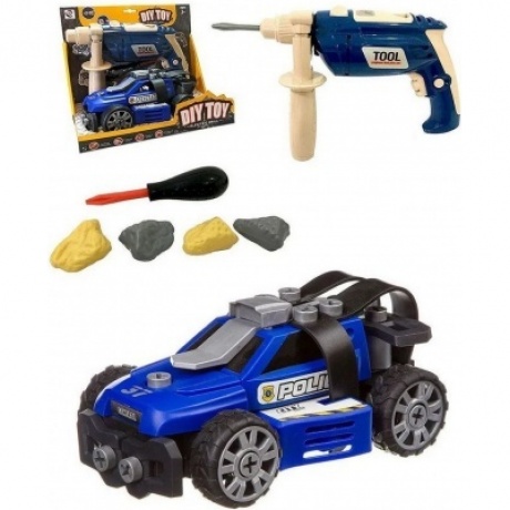 Конструктор "Полицейская машина" в коробке шуруповерт на батарейках,насадка,отвертка,камни(имитация)
Конструктор "Полицейская машина" в коробке шуруповерт на батарейках,насадка,отвертка,камни(имитация)