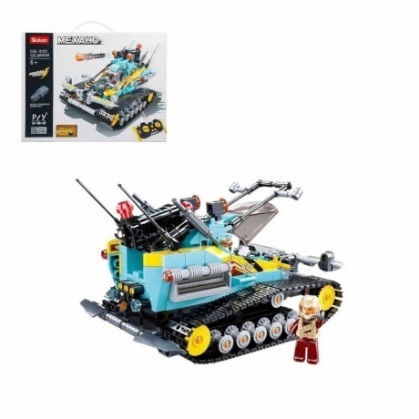 Конструктор "Броневик Скорпион" на РУ 530 деталей в коробке движение в 6 направлениях,вращение,стрельба
Конструктор "Броневик Скорпион" на РУ 530 деталей в коробке движение в 6 направлениях,вращение,стрельба