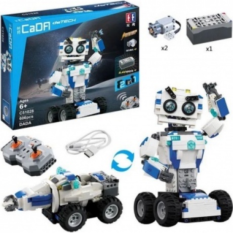 Конструктор "Робот-бурмашина" 606 деталей на РУ в коробке сборка 2 моделей;вращение сверла,управление выражением эмоци
Конструктор "Робот-бурмашина" 606 деталей на РУ в коробке сборка 2 моделей;вращение сверла,управление выражением эмоци