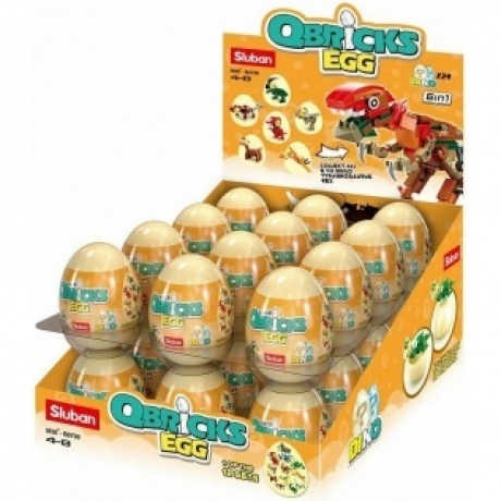 Конструктор "Яйцо динозавра" 12 видов (24 шт в дисплее)
Конструктор "Яйцо динозавра" 12 видов (24 шт в дисплее)