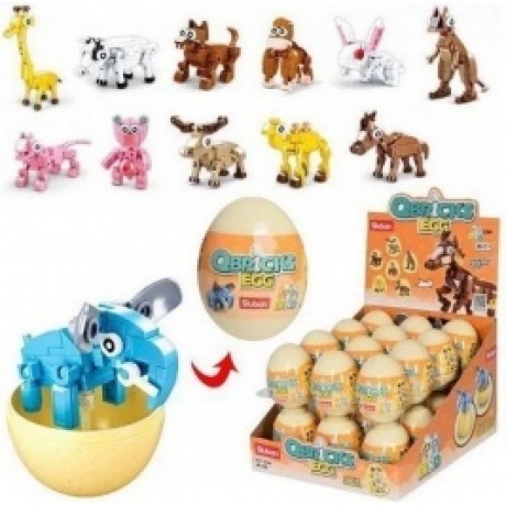 Конструктор "Млекопитающие" в яйце (24 штуки в дисплее)
Конструктор "Млекопитающие" в яйце (24 штуки в дисплее)