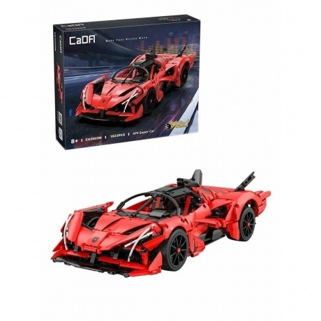 Конструктор APE Super-Car (1823 детали) в коробке открывание дверей;размер авто 46,5х12см;доп.моторизация
Конструктор APE Super-Car (1823 детали) в коробке открывание дверей;размер авто 46,5х12см;доп.моторизация