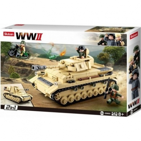 Конструктор "Танк 4" 543 детали в коробке
Конструктор "Танк 4" 543 детали в коробке