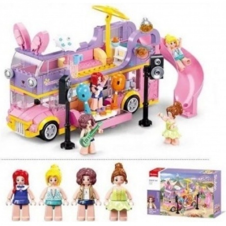 Конструктор "Музыкальный фургон для вечеринок" 412 деталей в коробке
Конструктор "Музыкальный фургон для вечеринок" 412 деталей в коробке