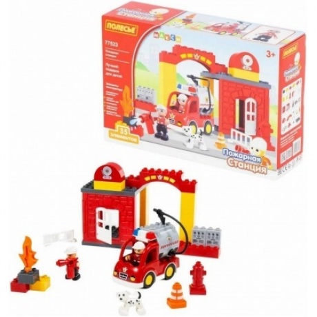 Конструктор "Макси"-"Пожарная станция" 35 деталей (в коробке
Конструктор "Макси"-"Пожарная станция" 35 деталей (в коробке