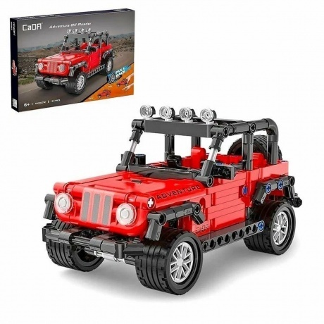 Конструктор "Внедорожник" ADVENTURE 317 деталей в коробке инерционный с амортизаторами;открывание дверей
Конструктор "Внедорожник" ADVENTURE 317 деталей в коробке инерционный с амортизаторами;открывание дверей