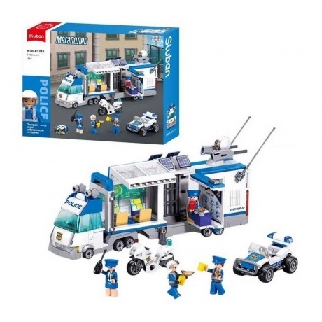 Конструктор "Командирская машина" 510 деталей в коробке с инерционной машиной,стреляющее оружие
Конструктор "Командирская машина" 510 деталей в коробке с инерционной машиной,стреляющее оружие