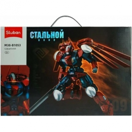 Конструктор "Робот 09" 538 деталей с мечом в коробке
Конструктор "Робот 09" 538 деталей с мечом в коробке