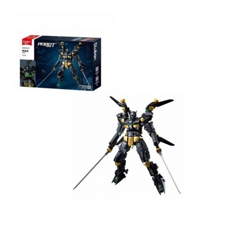 Конструктор "Робот 08" 534 детали с 2 мечами в коробке
Конструктор "Робот 08" 534 детали с 2 мечами в коробке