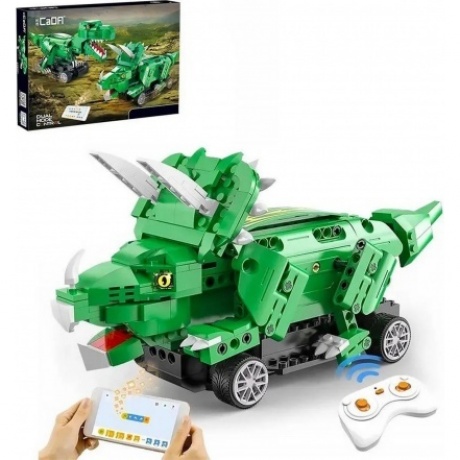 Конструктор "Трицератопс" 317 деталей на РУ в коробке подвижные элементы, управление пультом и смартфоном
Конструктор "Трицератопс" 317 деталей на РУ в коробке подвижные элементы, управление пультом и смартфоном