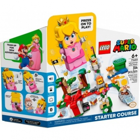 Конструктор LEGO Super Mario Приключения с Пич (71403)
Конструктор LEGO Super Mario Приключения с Пич (71403)
