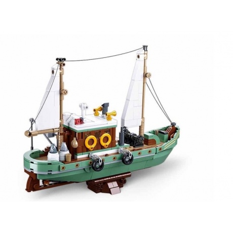 Конструктор "Рыболовная лодка" 610 деталей в коробке хорошее состояние
Конструктор "Рыболовная лодка" 610 деталей в коробке хорошее состояние