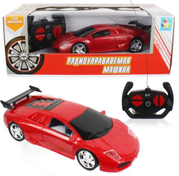 1toy Спортавто Машина на радиоуправлении, 1:24, 27 МГц, 20 см, на батарейках, 2 канала: движение вперед и назад (разворот)
1toy Спортавто Машина на радиоуправлении, 1:24, 27 МГц, 20 см, на батарейках, 2 канала: движение вперед и назад (разворот)