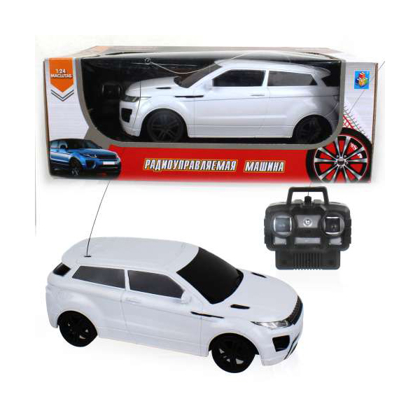Машинка 1TOY "Спортавто" джип на р/у, белый
Машинка 1TOY "Спортавто" джип на р/у, белый