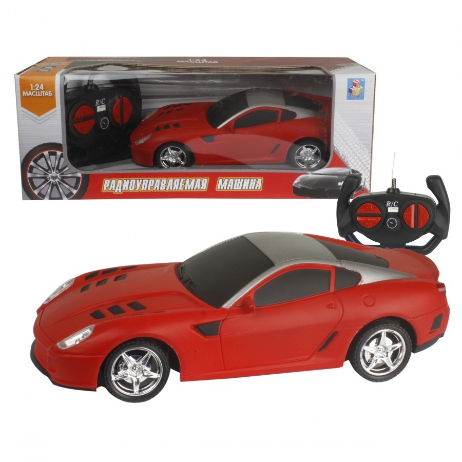Машинка 1TOY "Спортавто" машина на р/у, матовый красный
Машинка 1TOY "Спортавто" машина на р/у, матовый красный