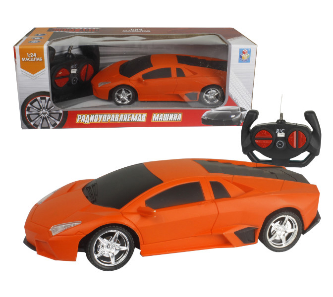 Машинка 1TOY "Спортавто" машина на р/у, матовый оранжевый
Машинка 1TOY "Спортавто" машина на р/у, матовый оранжевый
