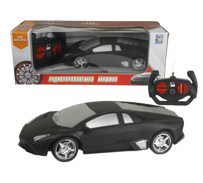 Машинка 1TOY "Спортавто" машина на р/у, матовый черный
Машинка 1TOY "Спортавто" машина на р/у, матовый черный